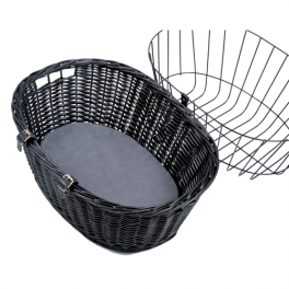 Cykelkurv med gitter. 50x41x35 cm