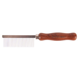 Palisander tr&aelig; kam, MELLEM 18cm