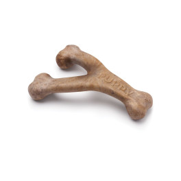 Benebone Puppy Wishbone Bacon M, 18cm