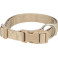 Halsbånd S/M: 30–45 cm/15 mm, Sand