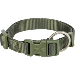 Halsb&aring;nd S/M: 30&ndash;45 cm/15 mm, Oliven gr&oslash;n