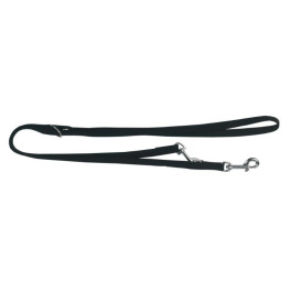 Sort dressurline, 200 cm x 25 mm